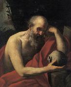 SIRANI, Elisabetta St. Jerome eatr oil painting